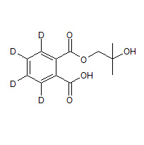 2-[(2-Hydroxy-2-methylpropoxy)carbonyl](2H4)benzoic acid (Mono-(2-hydroxyisobutyl)-(3,4,5,6-2H4)-phthalate)