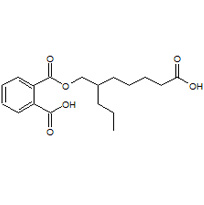 2-{[(6-Carboxy-2-propylhexyl)oxy]carbonyl}benzoic acid (Mono-(2-propyl-6-carboxyhexyl)-phthalate)
