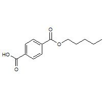 4-[(pentyloxy)carbonyl]benzoic acid (Mono-n-pentyl terephthalate)