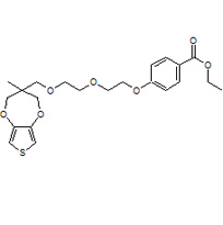 4-[2-[2-[(3,4-dihydro-3-methyl-2H-thieno[3,4-b][1,4]dioxepin-3-yl)methoxy]ethoxy]ethoxy]-benzoic acid ethyl ester