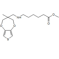 Methyl 6-{[(3-methyl-3,4-dihydro-2H-thieno[3,4-b][1,4]dioxepin-3-yl)methyl]amino}hexanoate